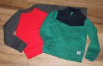 Little Boy SIZE 6 Raglan Sweatshirt & Zip Front Sweatshirt Jacket