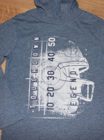 3 NEW Little Boy SIZE 5/6 Thermal Tops & Graphic Print Hoodie
