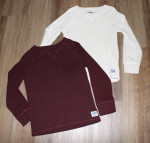 NEW Lot of 2 Little Boy SIZE 6 OshKosh Thermal Tops