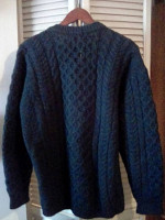 Women's L.L. BEAN Aran Knit Cardigan (EUC)
