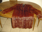 Muskrat Women's Fur Coat - Leppert Roos St. Louis vintage full length