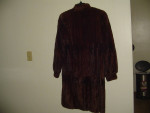 Muskrat Women's Fur Coat - Leppert Roos St. Louis vintage full length