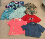 $10 for Lot of 7 Women’s Plus Size 2X /20 Tops Blouses SS /Long Sleeve