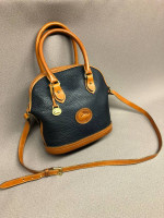 Vintage Dooney and Bourke All-Weather Leather Norfolk Case w/ Checkbook Organize