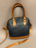 Vintage Dooney and Bourke All-Weather Leather Norfolk Case w/ Checkbook Organize