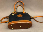 Vintage Dooney and Bourke All-Weather Leather Norfolk Case w/ Checkbook Organize