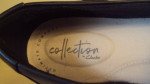 New W/O Box Womens Clarks Leather Loafer Flats-Sz 8.5