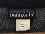 Patagonia Nylon Jacket in Blue With Mesh Lining Large