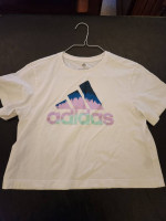 Adidas Girls' Crop T-Shirt
