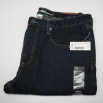 Eddie Bauer Men's "Authentic Straight" Jeans, Dark Indigo, 34Wx34L
