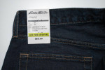 Eddie Bauer Men's "Authentic Straight" Jeans, Dark Indigo, 34Wx34L