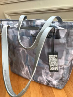 Valentines Day! Tumi Voyageur M-tote in beautiful shades of gray/blue