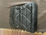 Prada Knock Off Monochrome Chain Spectrum Crossbody Quilted Leather Shoulder Bag