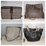 AUTHENTIC MICHAEL KORS PURSES w/DUSTBAGS/COACH WALLET
