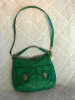 Coach Neon Green Cross Body Shoulder Bag Perfect Like New