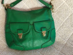 Coach Neon Green Cross Body Shoulder Bag Perfect Like New