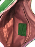 Coach Neon Green Cross Body Shoulder Bag Perfect Like New