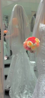 Elegant Off The Shoulder Brand New Wedding Dress/Make Offer
