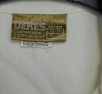 vintage women White denim jeans safari Outfit