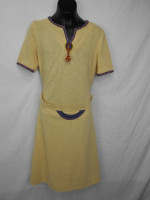 1970's Hippie Boho outfit skirt Native American style Barbarella Europ