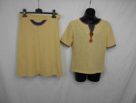1970's Hippie Boho outfit skirt Native American style Barbarella Europ