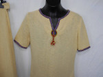 1970's Hippie Boho outfit skirt Native American style Barbarella Europ