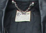 VINTAGE 1970’s BLACK LEATHER MOTORCYCLE JACKET ~ ZIPPERS, SNAPS, BIKER