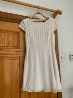 FRENCH CONNECTION GIRL Young LADY Elegant PARTY Lace DRESS Sz 8 Teen