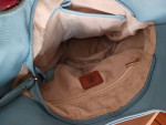Vieta Fringe Blue Shoulder Purse VIETA Fashion