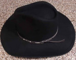 BRAND NEW - Black - Buckhorn - Cowboy Hat - Winter Hat