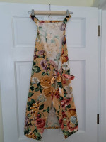 Handmade Apron Fruit + Floral Design