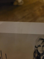 Signed picture of Nancy sinatra