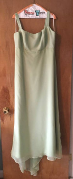 Formal dress - seafoam green - Size 40-34-46