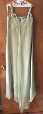 Formal dress - seafoam green - Size 40-34-46