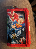 DC Comics nylon wallet with keychain