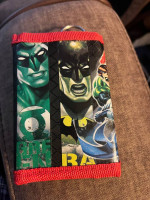 DC Comics nylon wallet with keychain