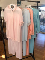 4 Sets Vintage 1950s 1960s Nylon Women’s Pajamas