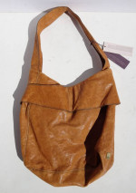 KOOBA Caitlin Blonde Tan Brown Leather Shoulder Bag Purse w Bow & tags