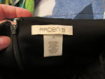 Arden B halter party dress black & turquoise size 10