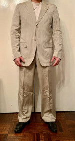 Black Label Emporio Armani Suit - Light Gray 38/48 EXCELLENT condition