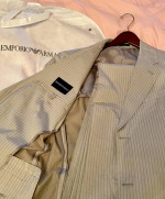 Black Label Emporio Armani Suit - Light Gray 38/48 EXCELLENT condition
