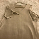 Dressy top ladies silver shimmer