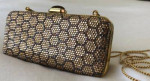 Judith Lieber Crystal Clutch, Women's Evening Bag, Champagne