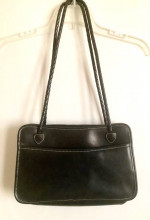 🎁👜 VTG Brighton Women’s Shoulder/Satchel Red & Black Zipped Bag