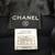 CHANEL RUNWAY COCKTAIL DRESS, NAVY WITH BLACK SILK RIBBON, SIZE 36