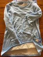 Womens lined sweatshirt pullover