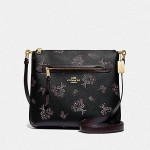 Coach F76934 - Mae File Crossbody Bag w/ Ribbon Bouquet Print MORE