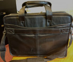 Large Genuine Leather Computer Bag for Men