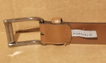 Mens Light Brown Leather Belt.  Size 36 or Size 42 $15 each