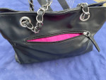 Nicole by Nicole Miller Faux Leather Woman's Quilted-Front Purse